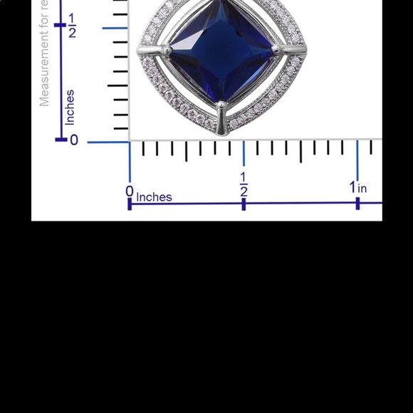 925 Sterling Silver Earrings and Matching Pendant - Picture 6 of 7